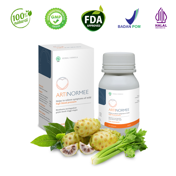 Artinormee — Suplemen Herbal Tekanan Darah