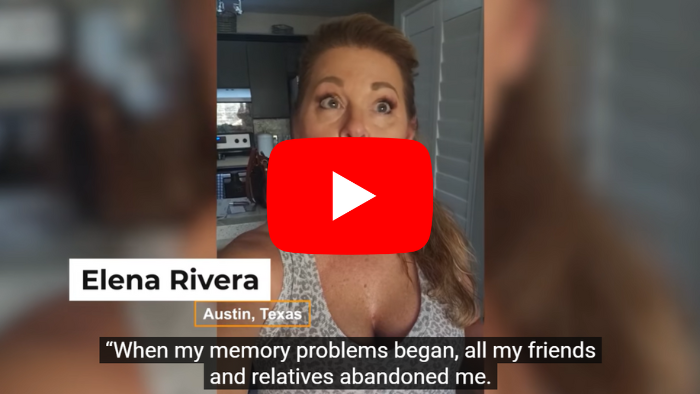 Brain cell death causing memory loss