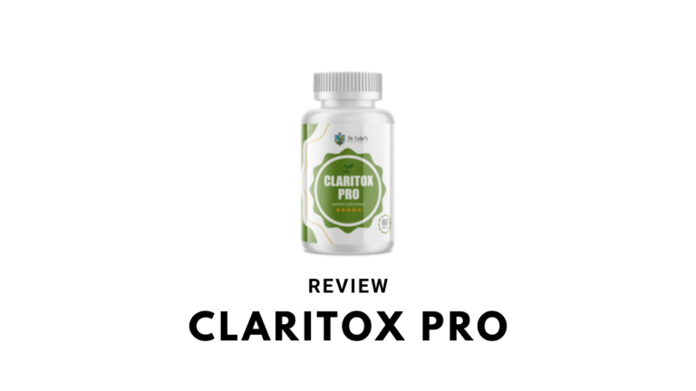 a bottle of Claritox pro